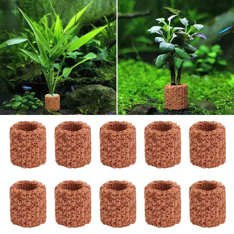 Aquarium Plant Design - Aquatic Plant Fixed Ring for Aquarium