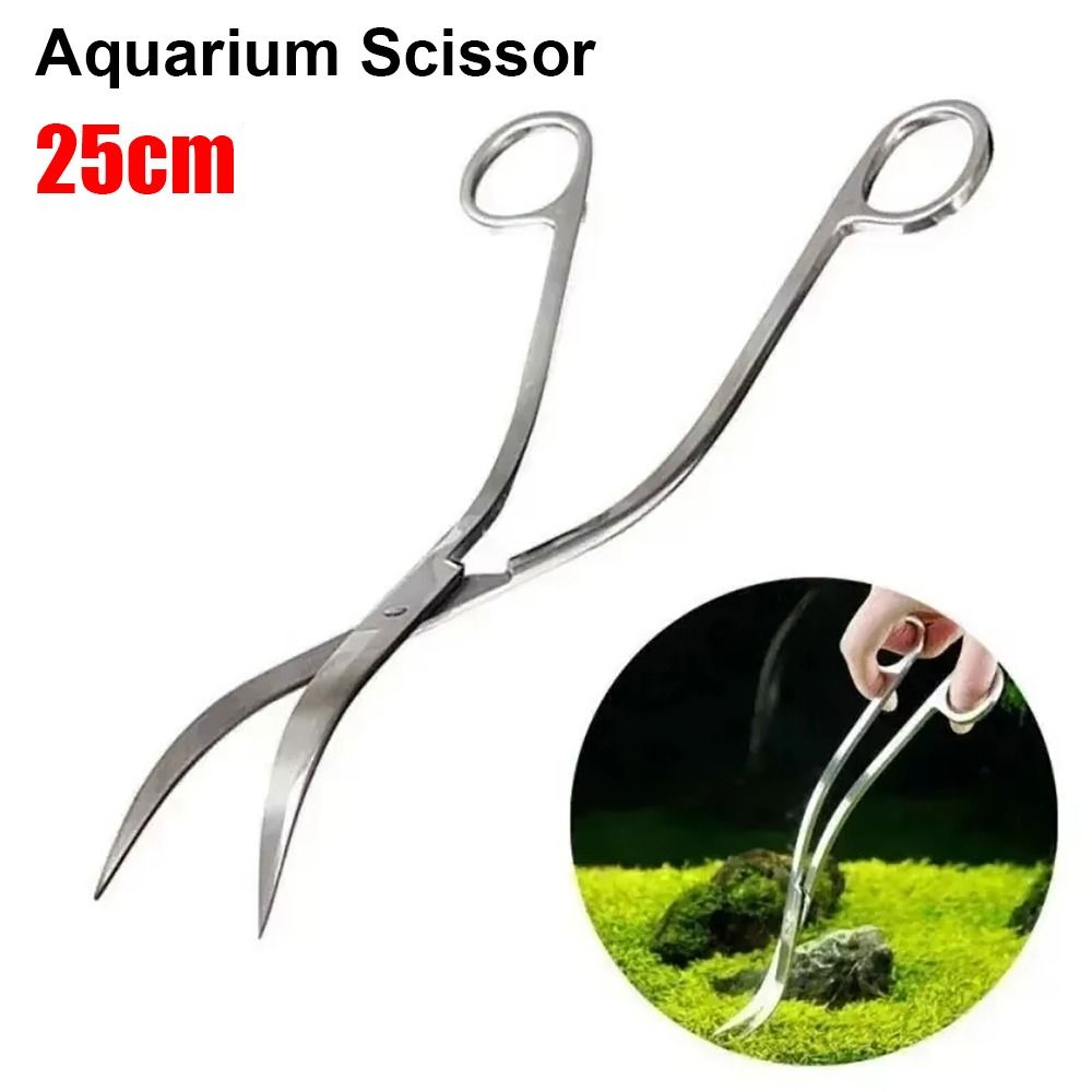 Aquarium Plant Grass - 1Pcs Stainless Steel Aquarium Scissor Straight