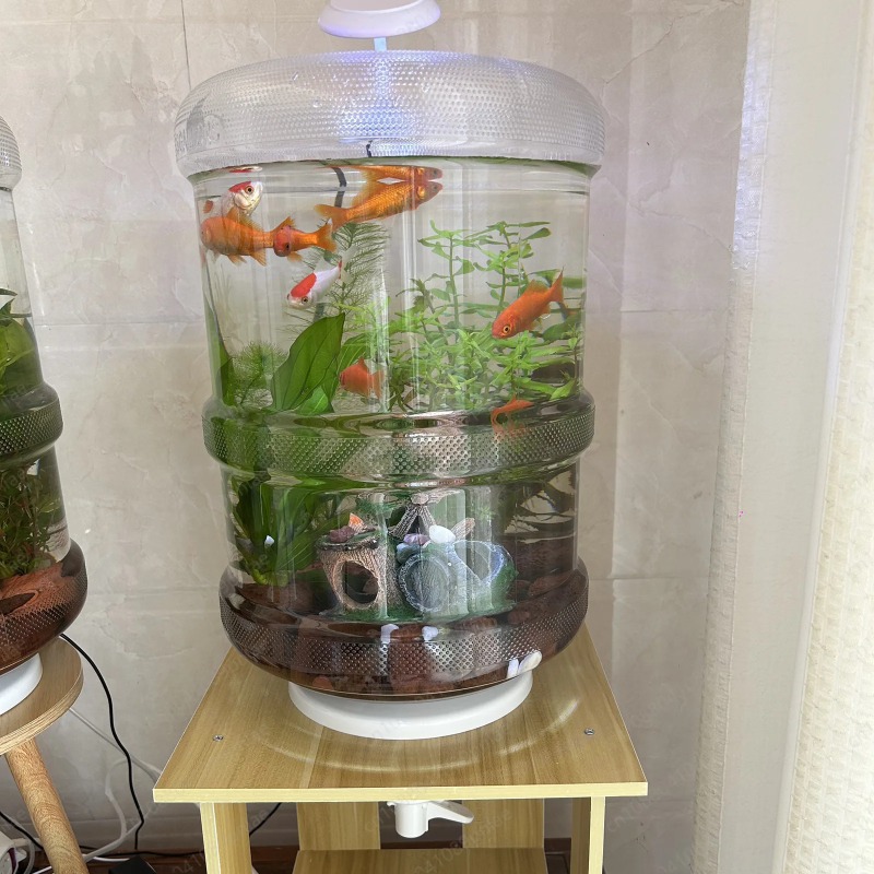 Aquarium Planted Tank Setup - Instant Setup Home Fish Tank 30x30cm