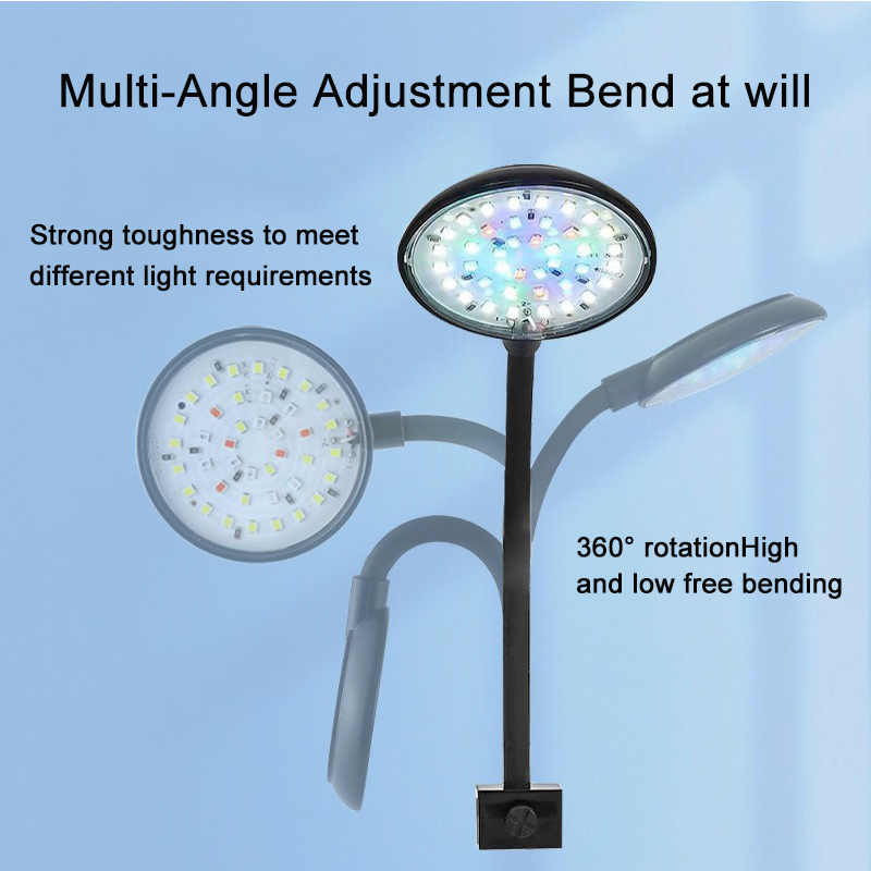 USB Aquarium LED Lamp Fish Tan - Aquarium Plant Design ulasan dan harga