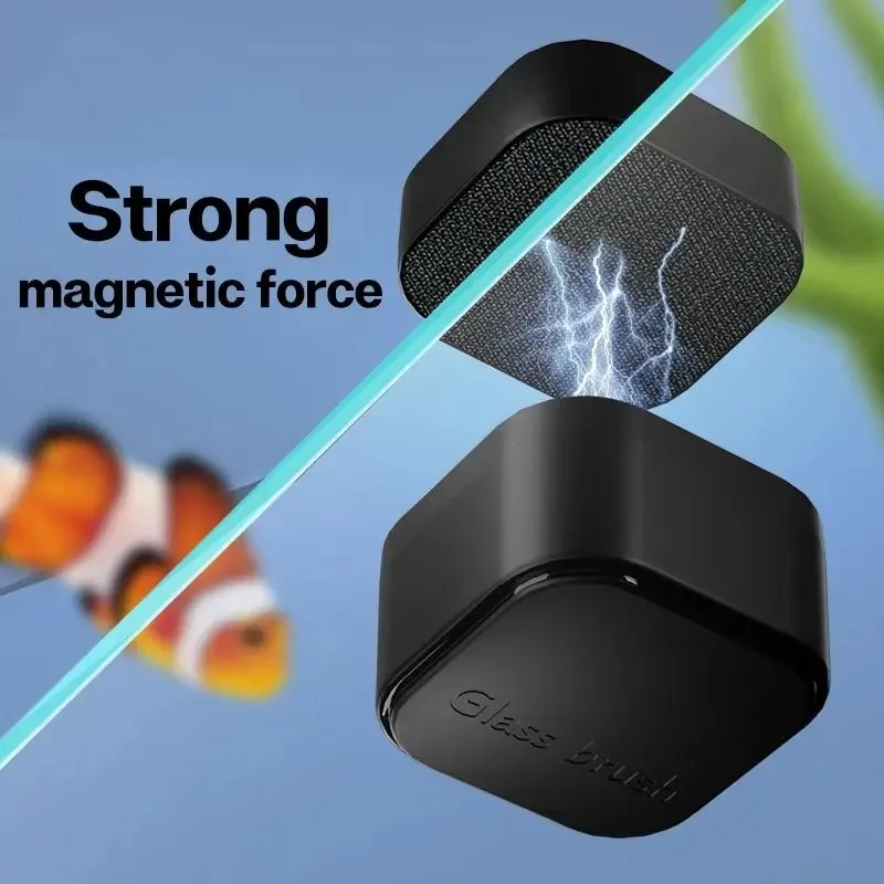 Mini Square Magnetic Brush Aqu - Planted Aquarium Tools ulasan dan harga