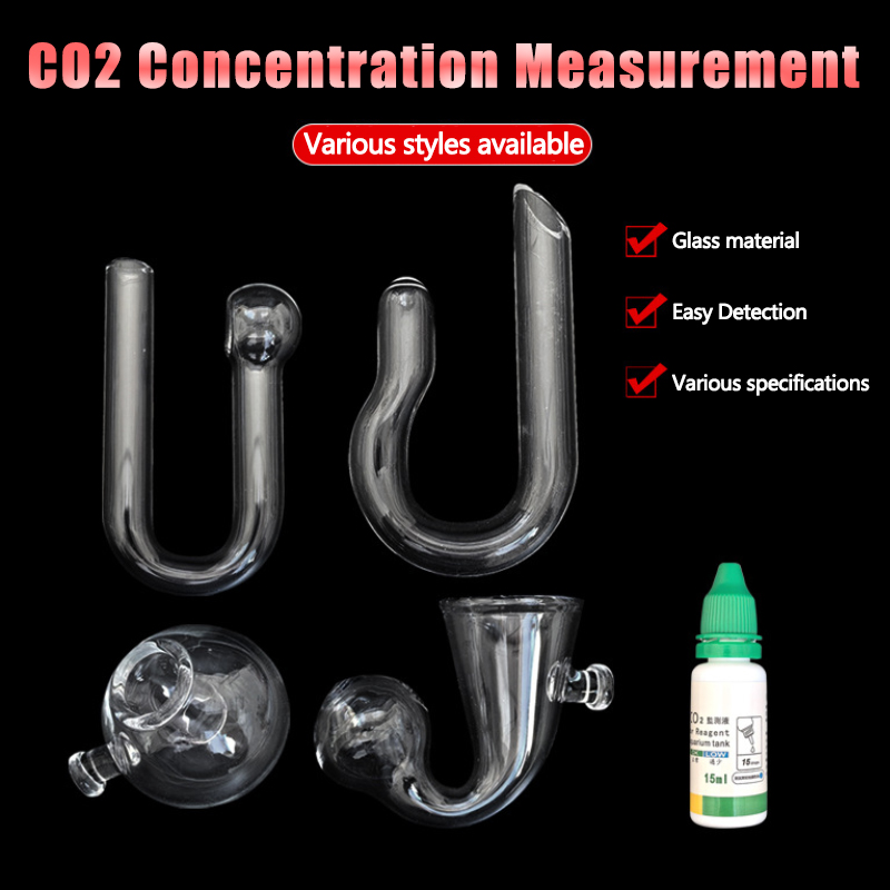 Diffuse Glass CO2 Drop Checker - Planted Aquarium Test Kit ulasan dan harga