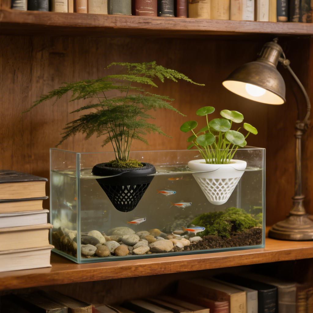2PCS Floating Aquarium Plant H - Aquarium Plant Holder ulasan dan harga
