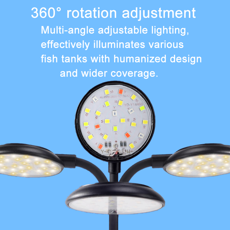 USB Aquarium LED Lamp Fish Tan - Aquarium Plant Design ulasan dan harga