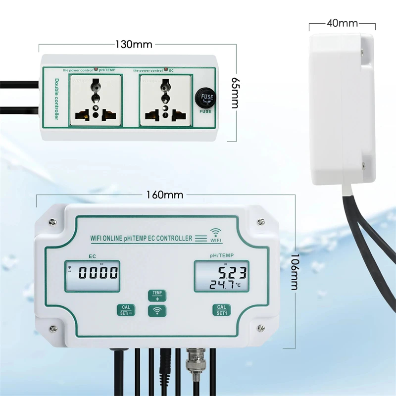 GA Tuya Wifi 3-in-1 Aquarium P - Planted Aquarium Test Kit ulasan dan harga
