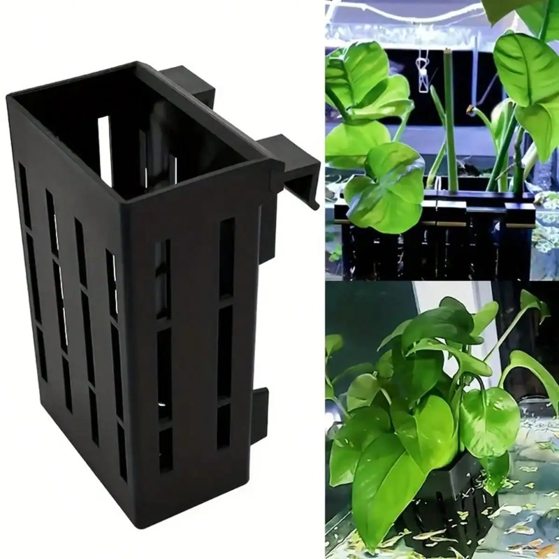 Aquarium Plant Holder Black Pl - Aquarium Plant Holder ulasan dan harga