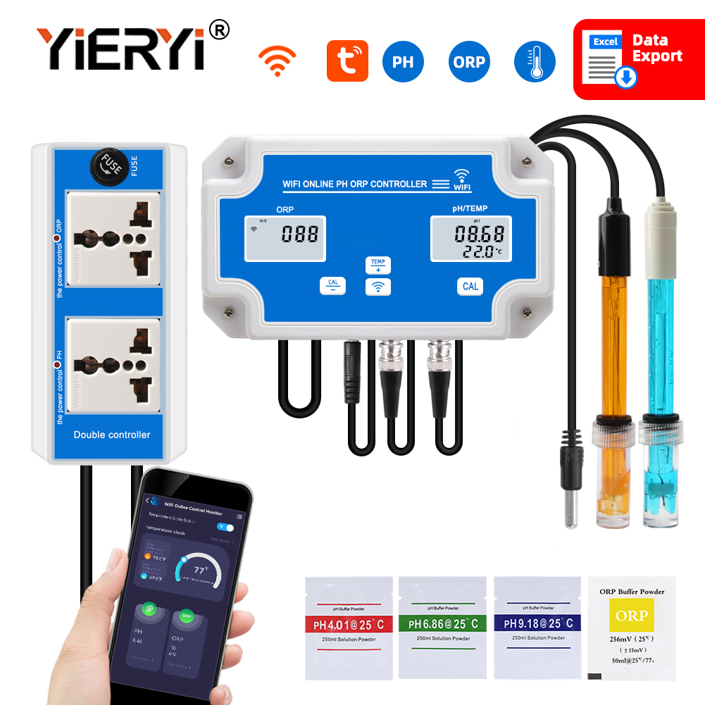 Smart WIFI Online Meter PH ORP - Planted Aquarium Test Kit ulasan dan harga