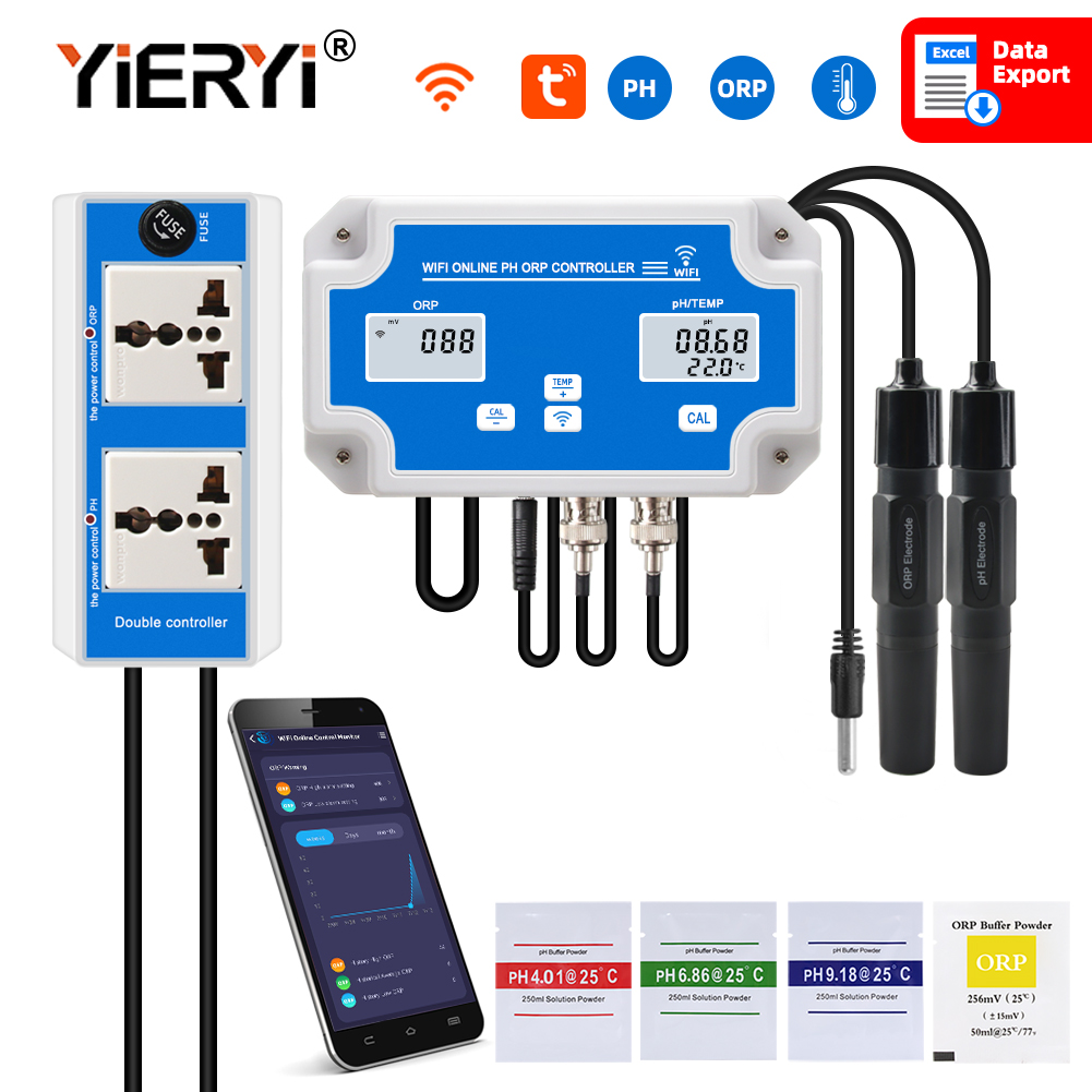 Smart WIFI Online Meter PH ORP - Planted Aquarium Test Kit ulasan dan harga