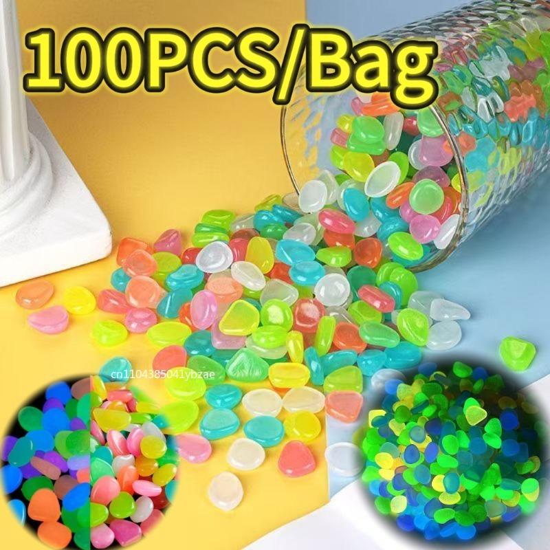 100-800pcs Glow in The Dark Pe - Aquarium Plant Original ulasan dan harga