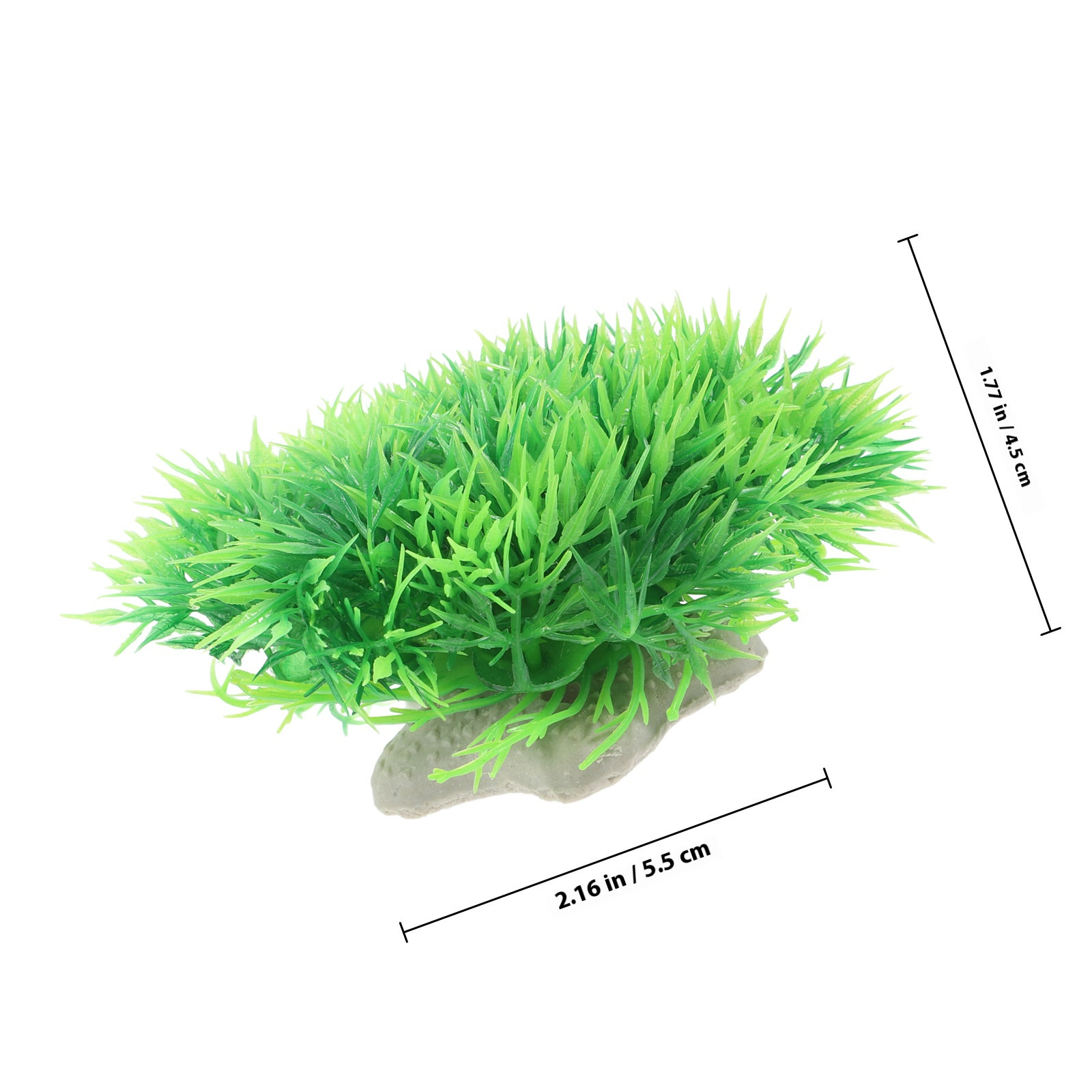 6Pcs Lifelike Aquarium Plants  - Aquarium Planted Tank Setup ulasan dan harga