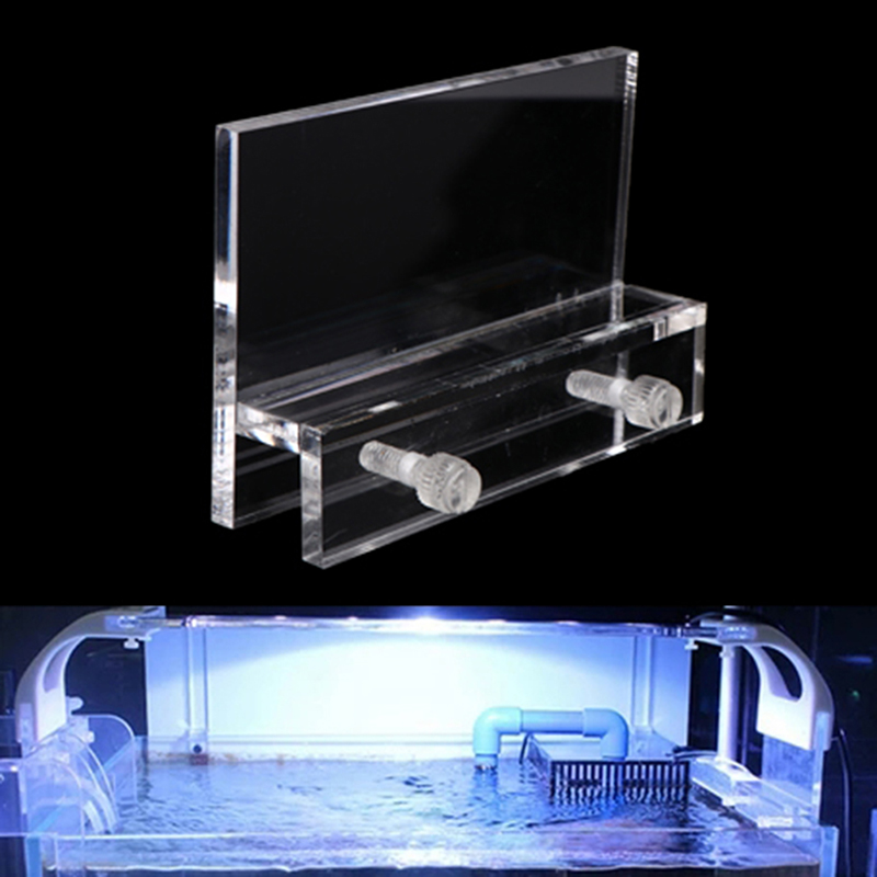 Acrylic Clear Aquarium Clear F - Aquarium Plant Holder ulasan dan harga