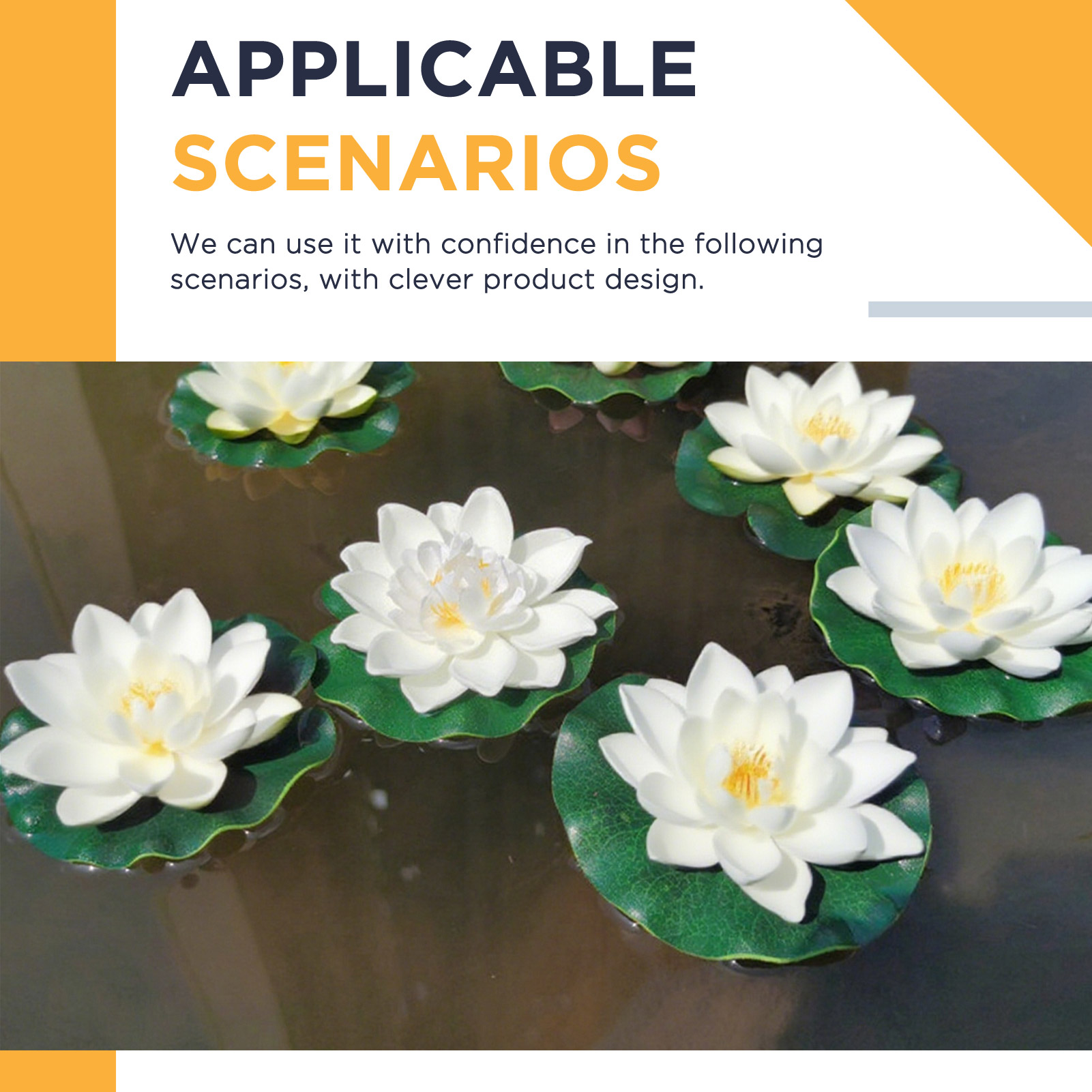 5pcs/set 10cm Artificial Lotus - Aquarium Plant Design ulasan dan harga