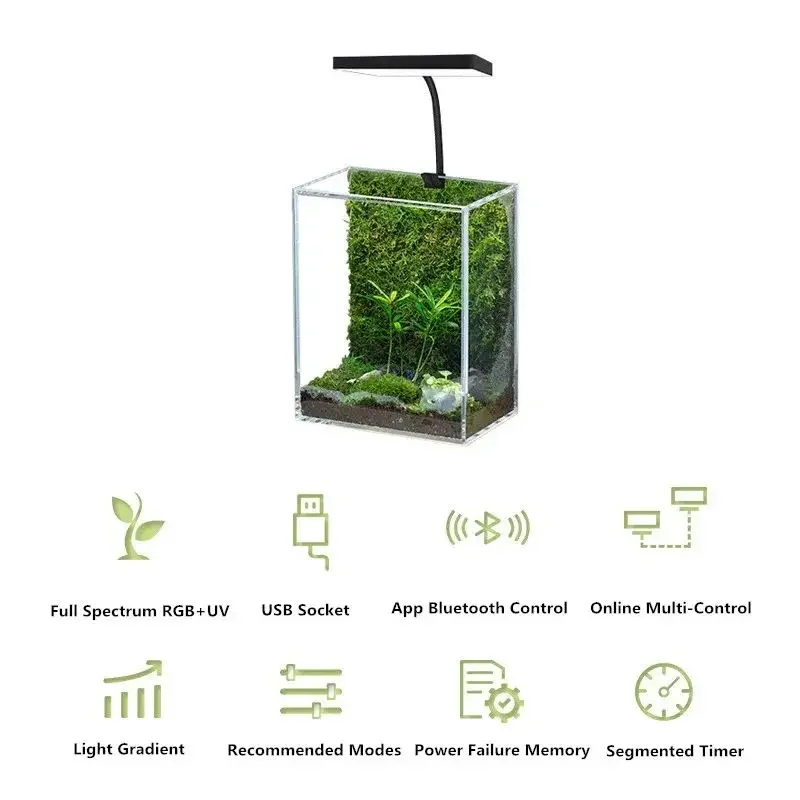 WEEK AQUA Mag Pro USB Nano Aqu - Aquarium Planted Tank Light ulasan dan harga