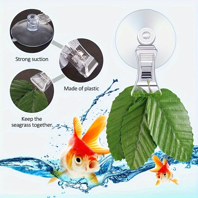 8pcs Fish Seaweed Clip Plant S - Aquarium Plant Holder ulasan dan harga