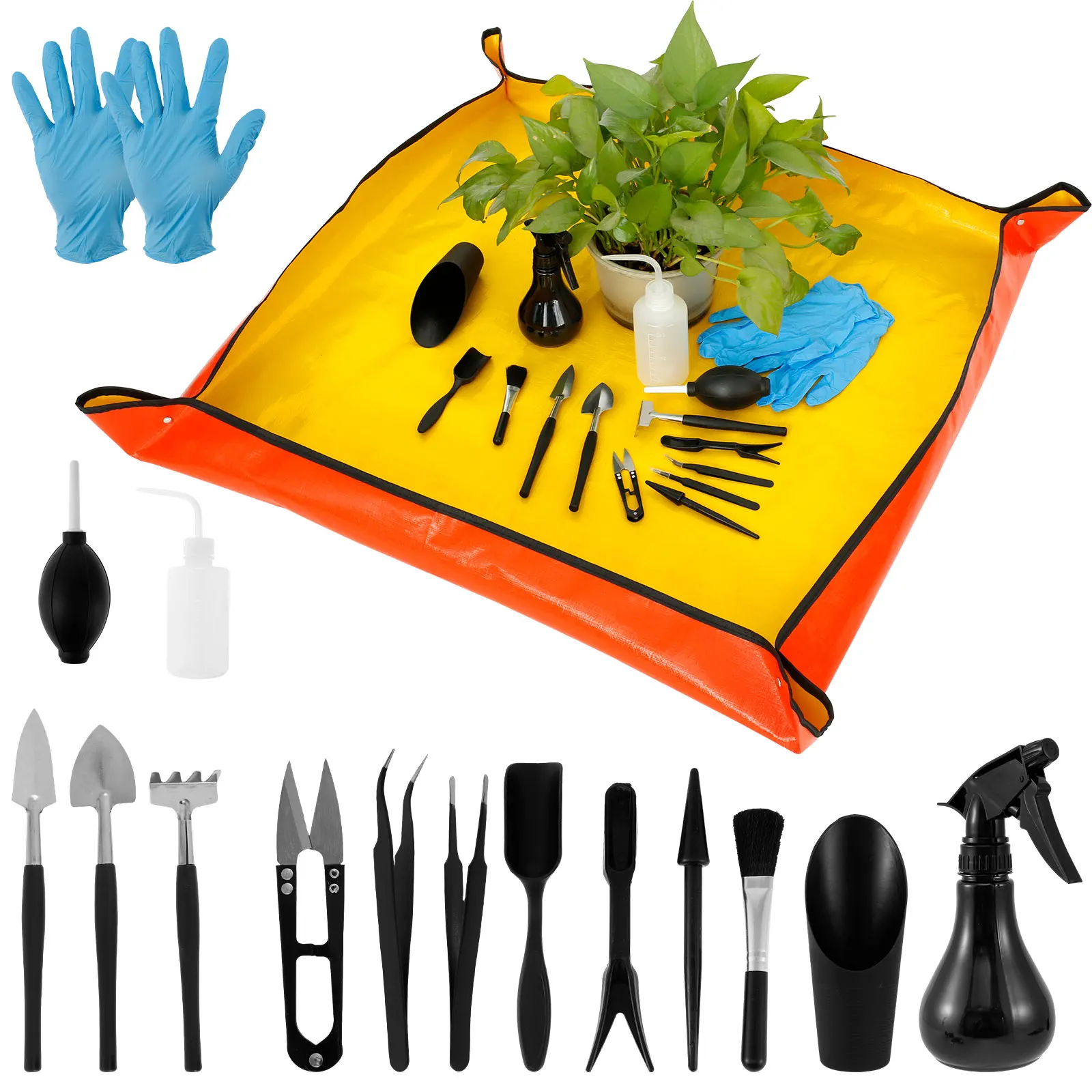 13/16Pcs Garden Succulent Plan - Planted Aquarium Tools ulasan dan harga