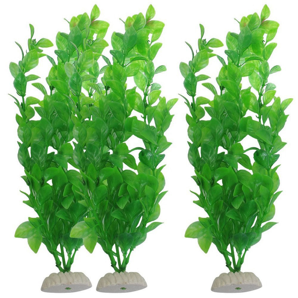 3pcs Artificial Grass Aquarium - Aquarium Plant Grass ulasan dan harga