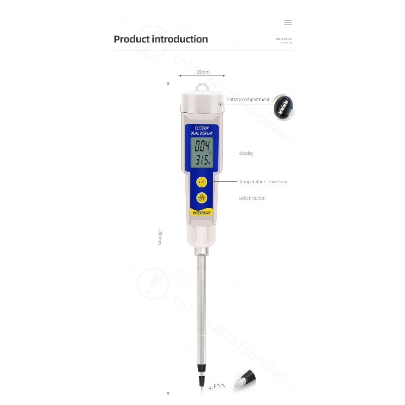 EC-315 2 in 1 Soil EC Tester M - Aquarium Plant Lab ulasan dan harga