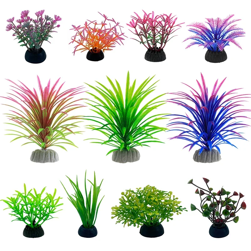 PVC Aquarium Decorative Simula - Aquarium Plant Design ulasan dan harga