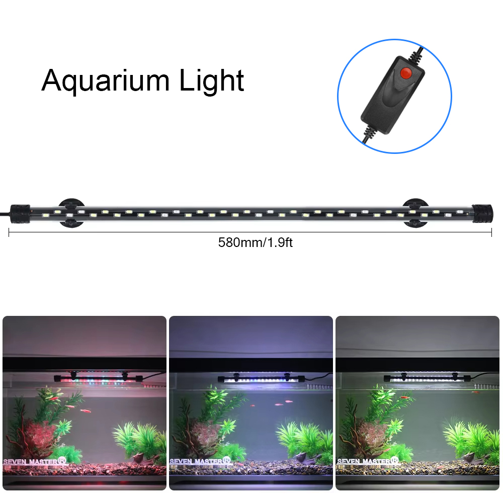 58CM  Aquarium Light LED Plant - Aquarium Plant Design ulasan dan harga
