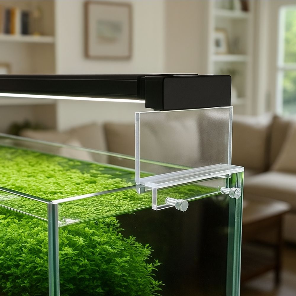 Clear Acrylic Aquarium LED Lig - Aquarium Plant Holder ulasan dan harga