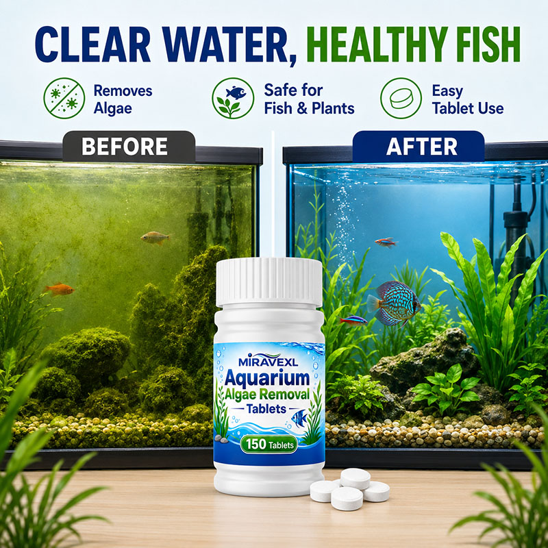 MIRAVEXL 150 Aquarium Algae Re - Aquarium Planted Fish ulasan dan harga