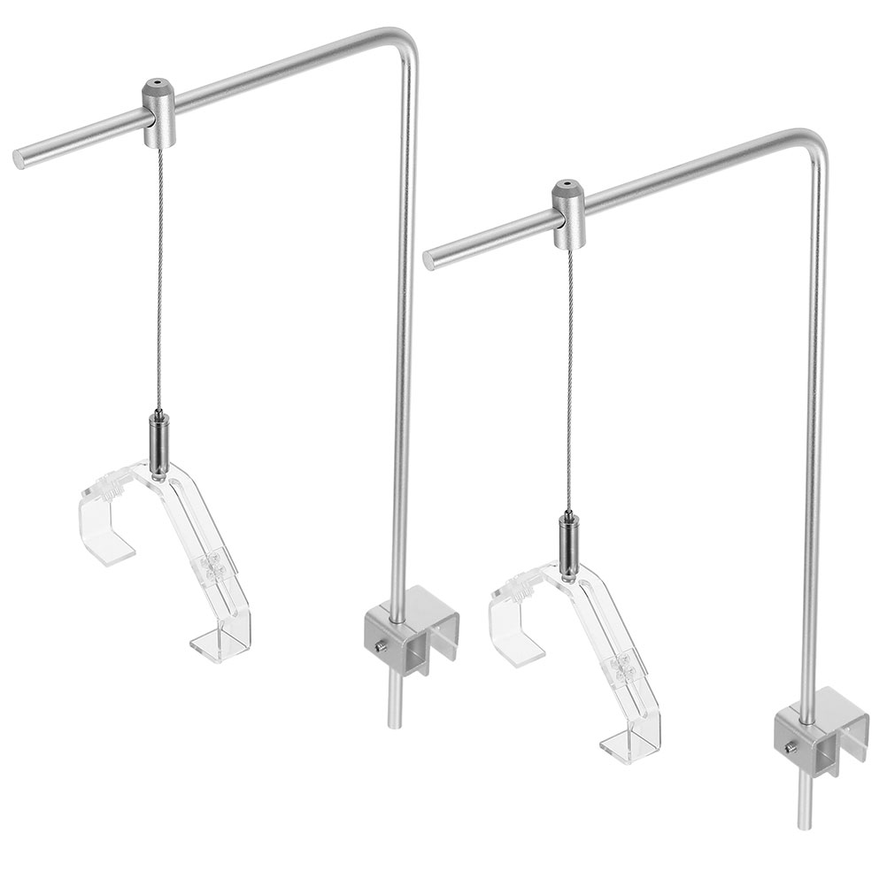 2pcs Aquarium Light Holder Wit - Aquarium Plant Holder ulasan dan harga