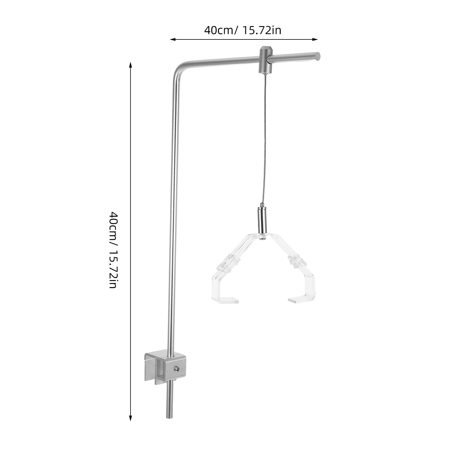 2pcs Aquarium Light Holder Wit - Aquarium Plant Holder ulasan dan harga