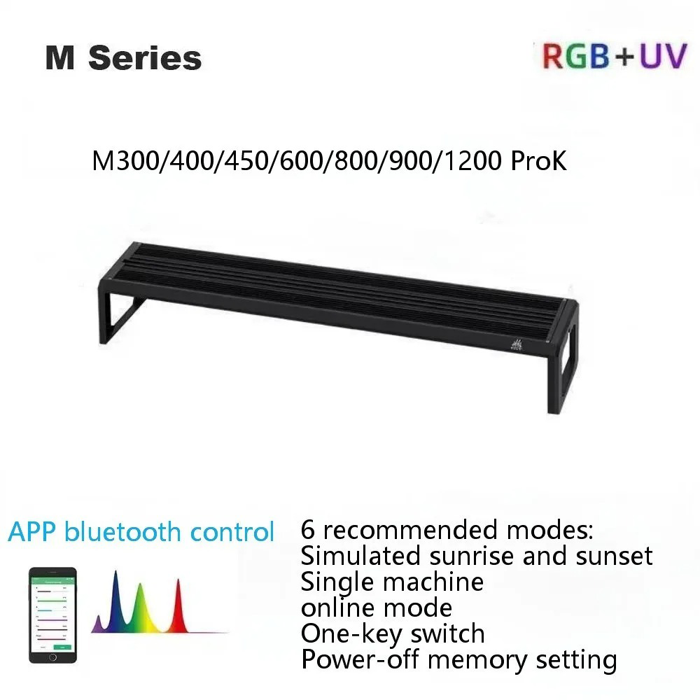 Week Aqua M Series RGB+UV Wate - Aquarium Plant Grass ulasan dan harga