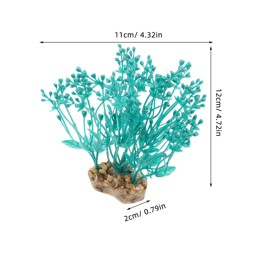 2Pcs Plastic Aquarium Plants R - Aquarium Planted Tank Setup ulasan dan harga