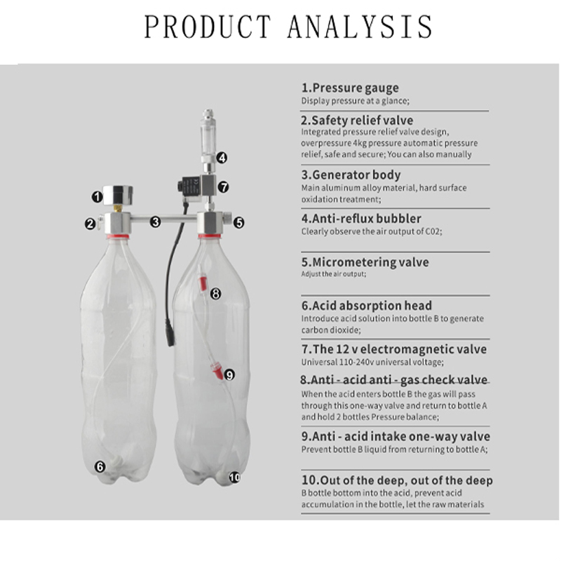 Aquarium CO2 Regulator System  - Planted Aquarium Tank Kit ulasan dan harga