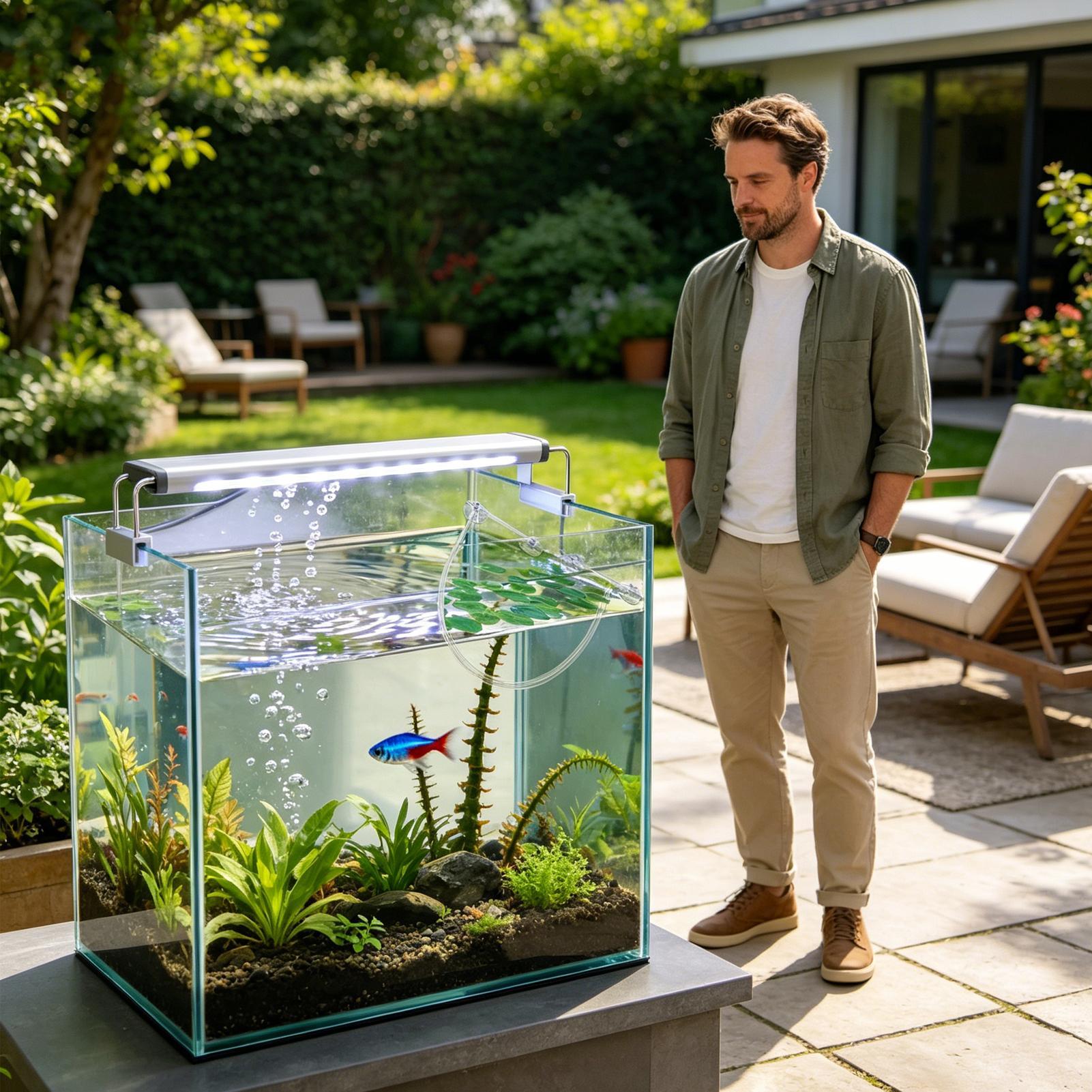Aquarium Floating Plant Barrie - Planted Aquarium Tank Kit ulasan dan harga