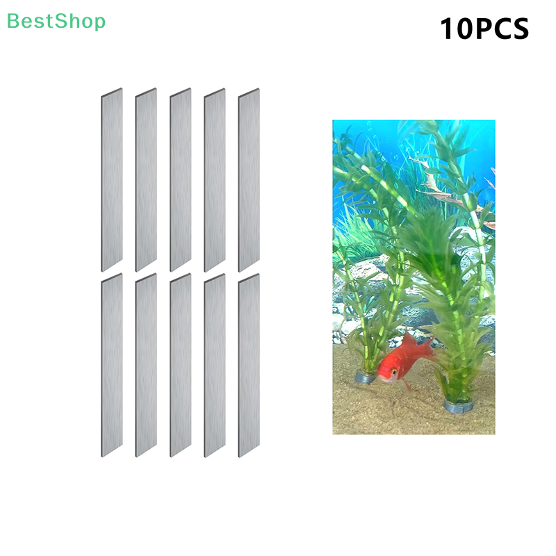 10pcs Flexible Foldable Aquari - Aquarium Planted Fish ulasan dan harga