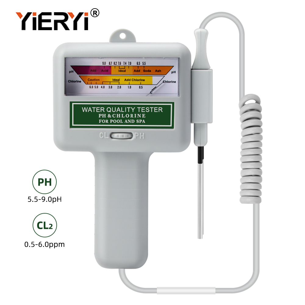 Yieryi 2 In 1 PH & CL2 Meter S - Planted Aquarium Test Kit ulasan dan harga
